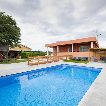 Piscina De Sal Barbacoa Wifi, Parking Gratis, 3 Min Pga Casa El Roble * Girona